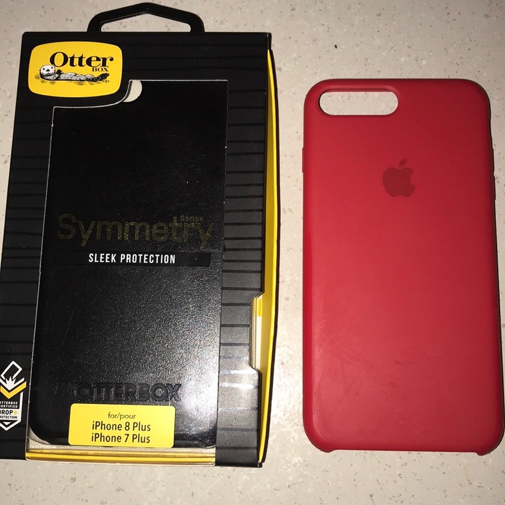 Otterbox Symmetry & Apple case for IPhone 7/8 plus